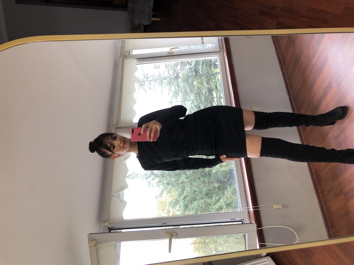 Büzgü Detaylı Elbise