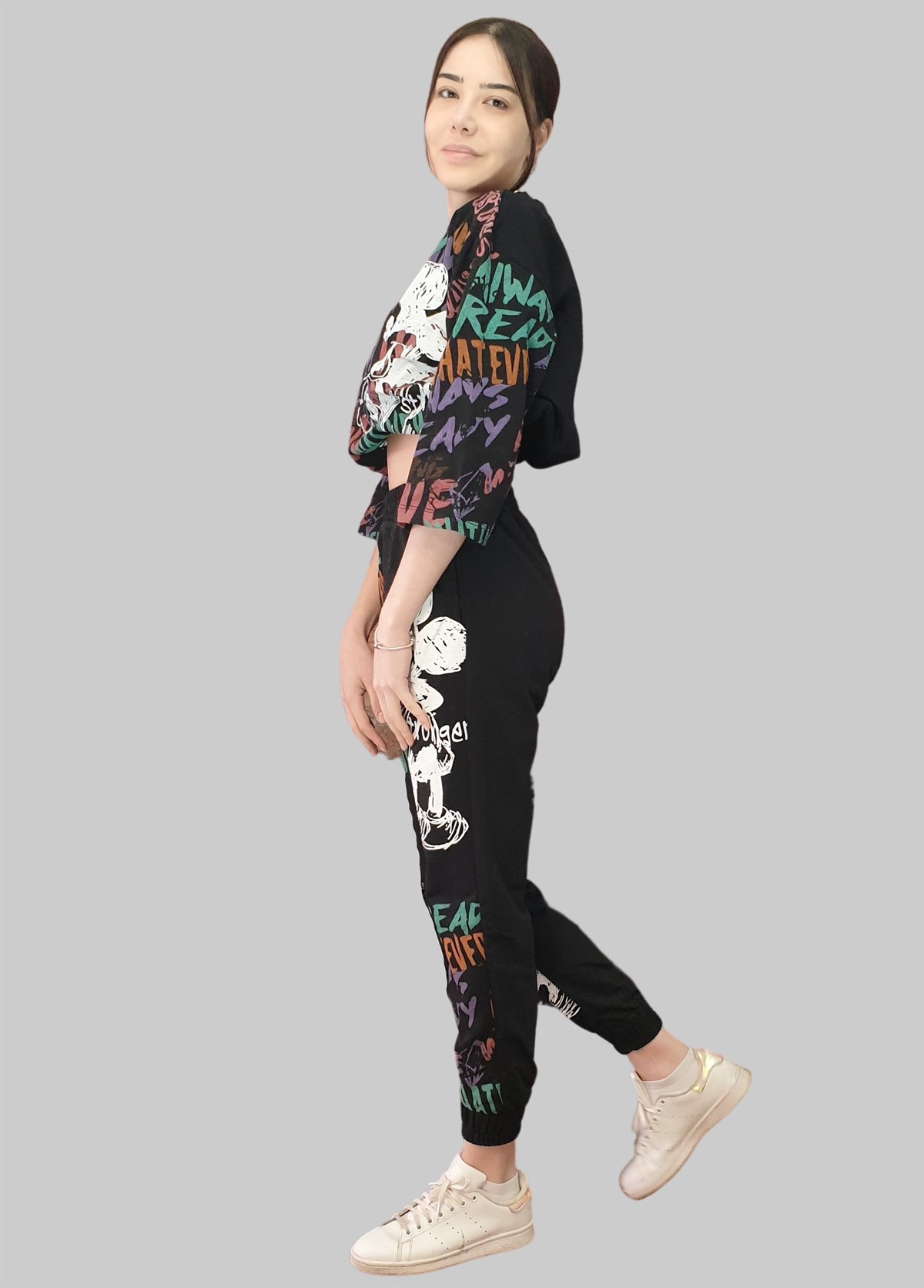 Mickey Baskılı Takım