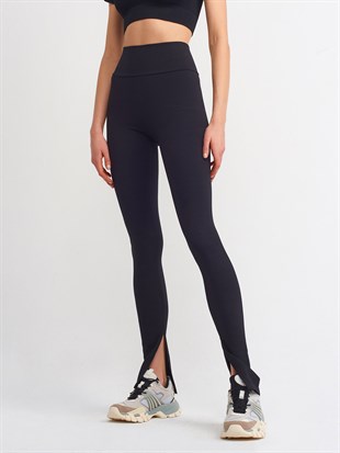 Yırtmaç Detaylı Tayt