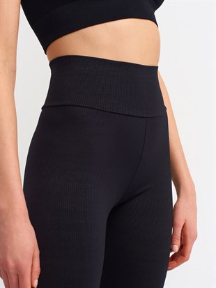 Yırtmaç Detaylı Tayt