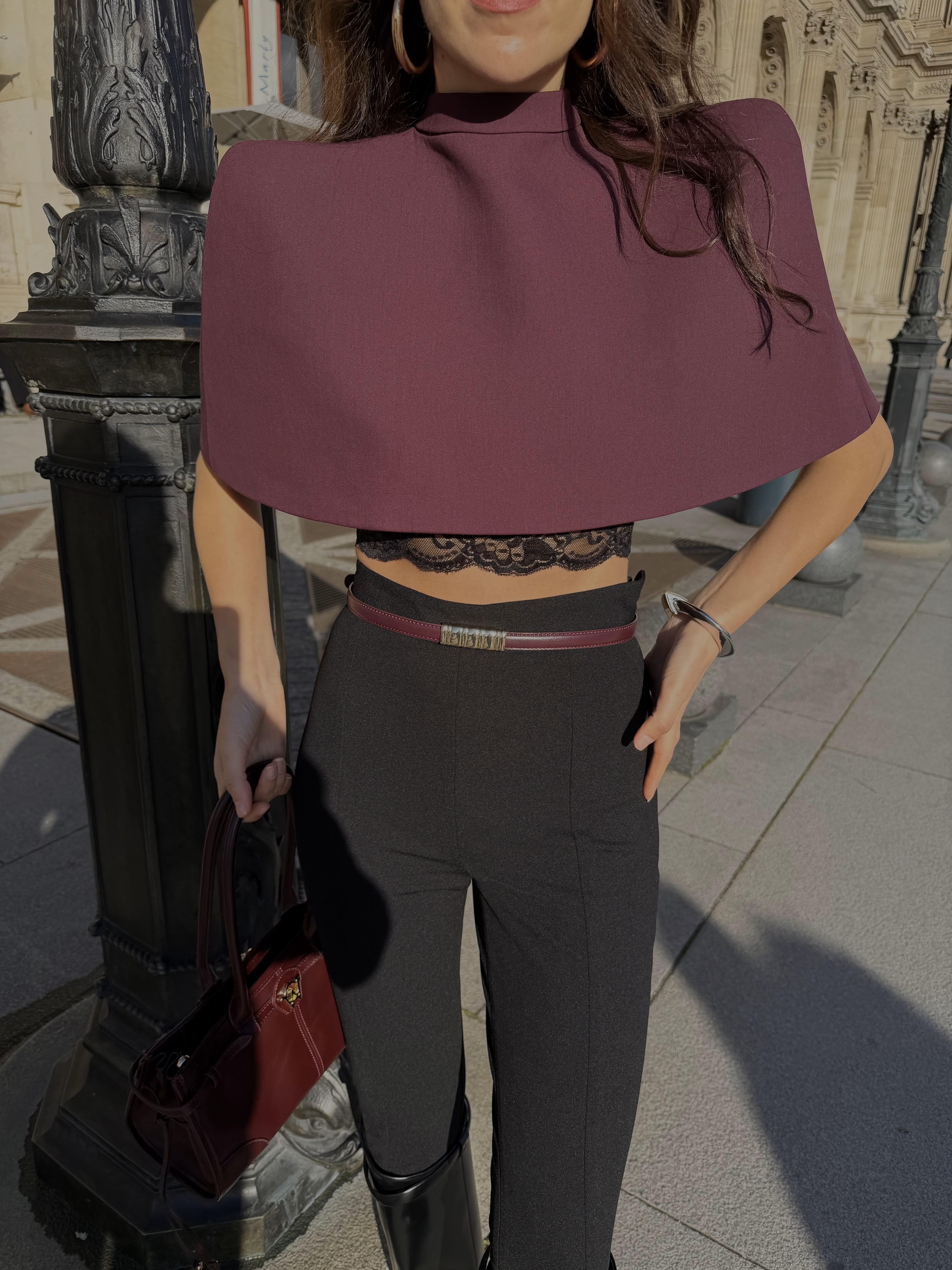 Agape Büstiyer Bordo