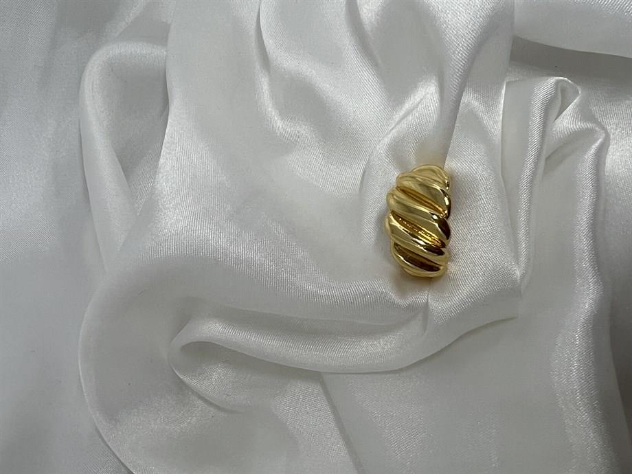 Burgulu Gold Yüzük