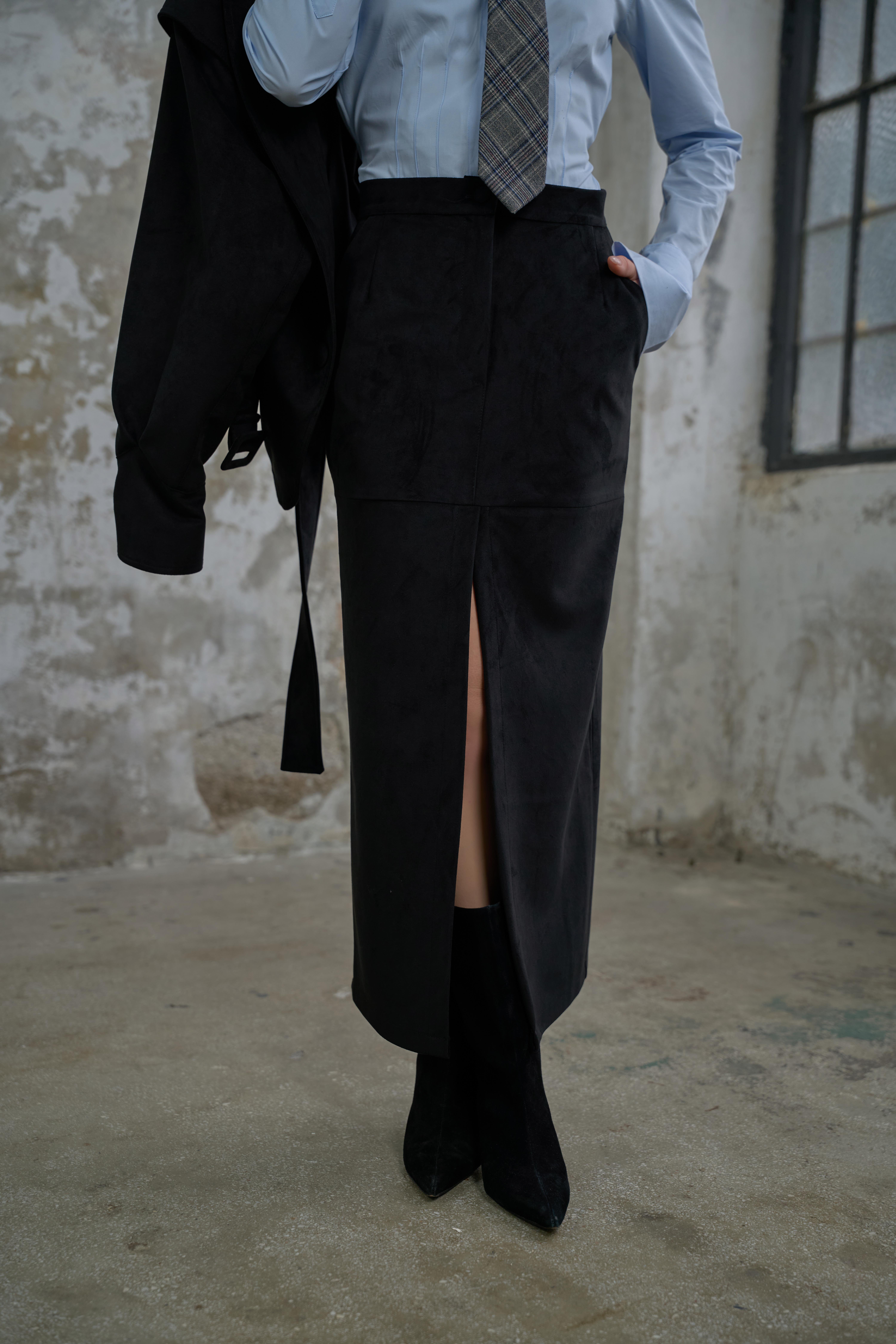 Philia Uzun Etek Siyah