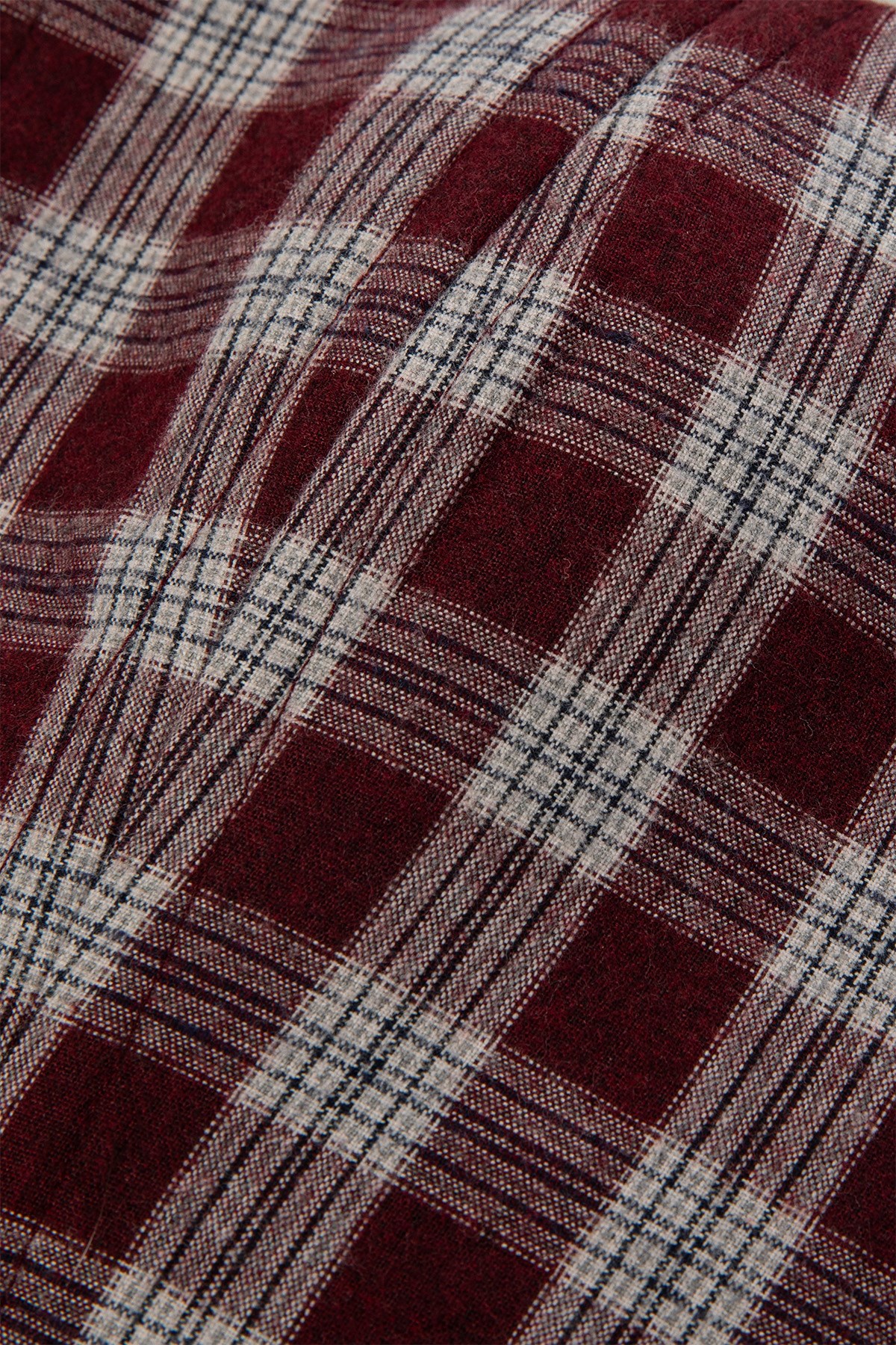 Plaid Büstiyer Bordo
