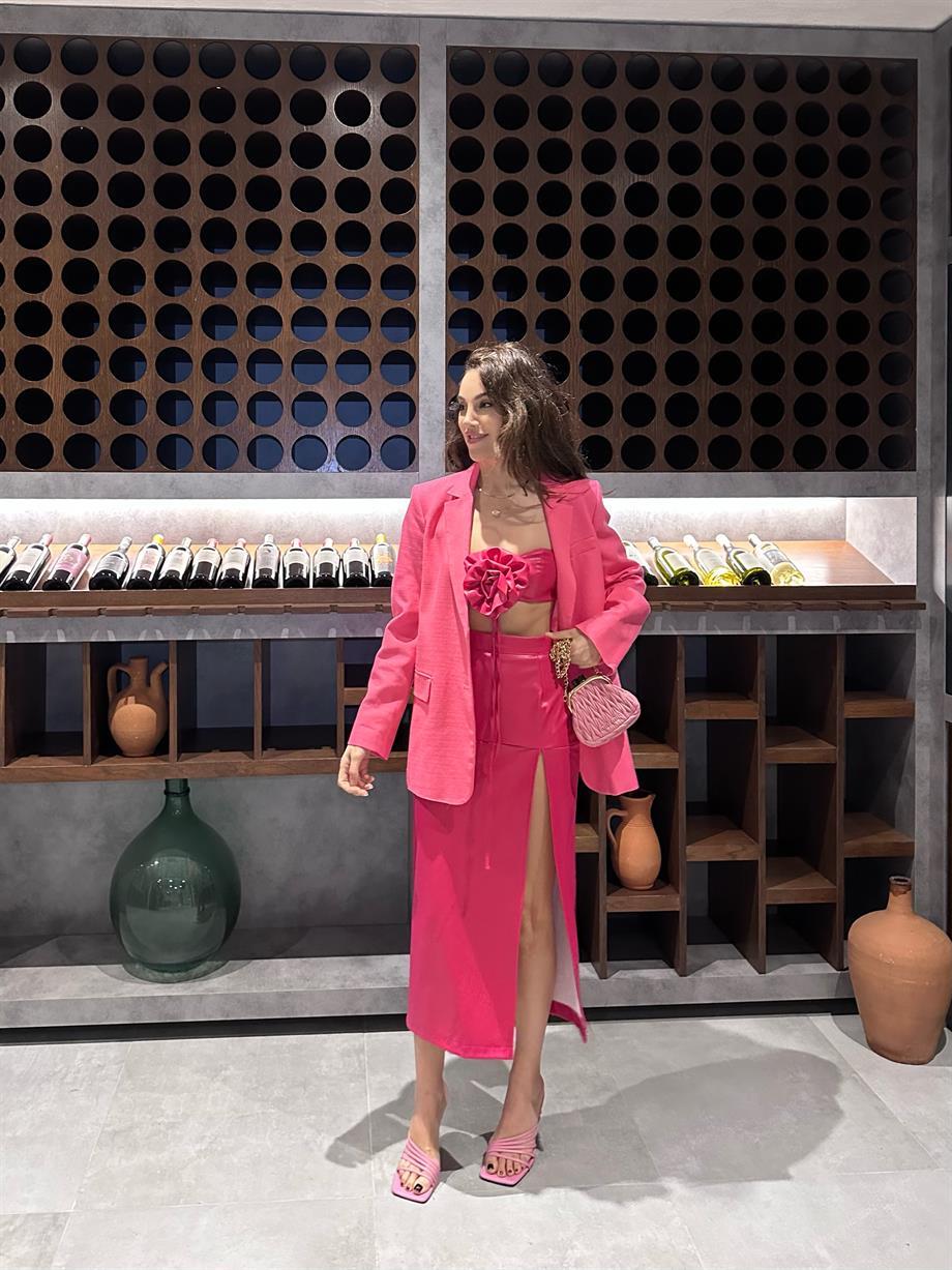 Rose Kalem Etek Pembe