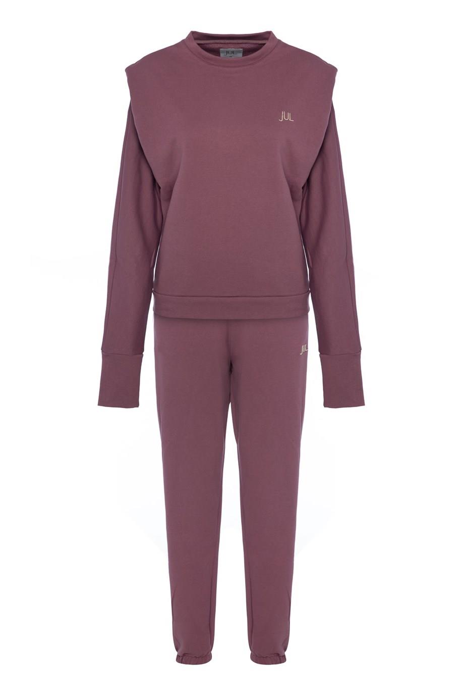 Sweatpants Şardonsuz Gül Kurusu