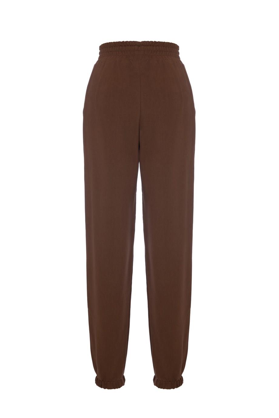 Sweatpants Şardonsuz Kahverengi