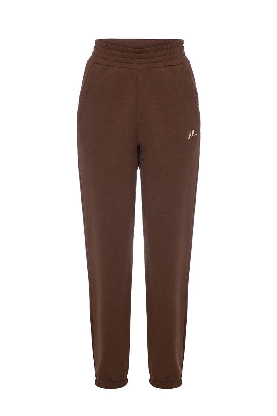 Sweatpants Şardonsuz Kahverengi