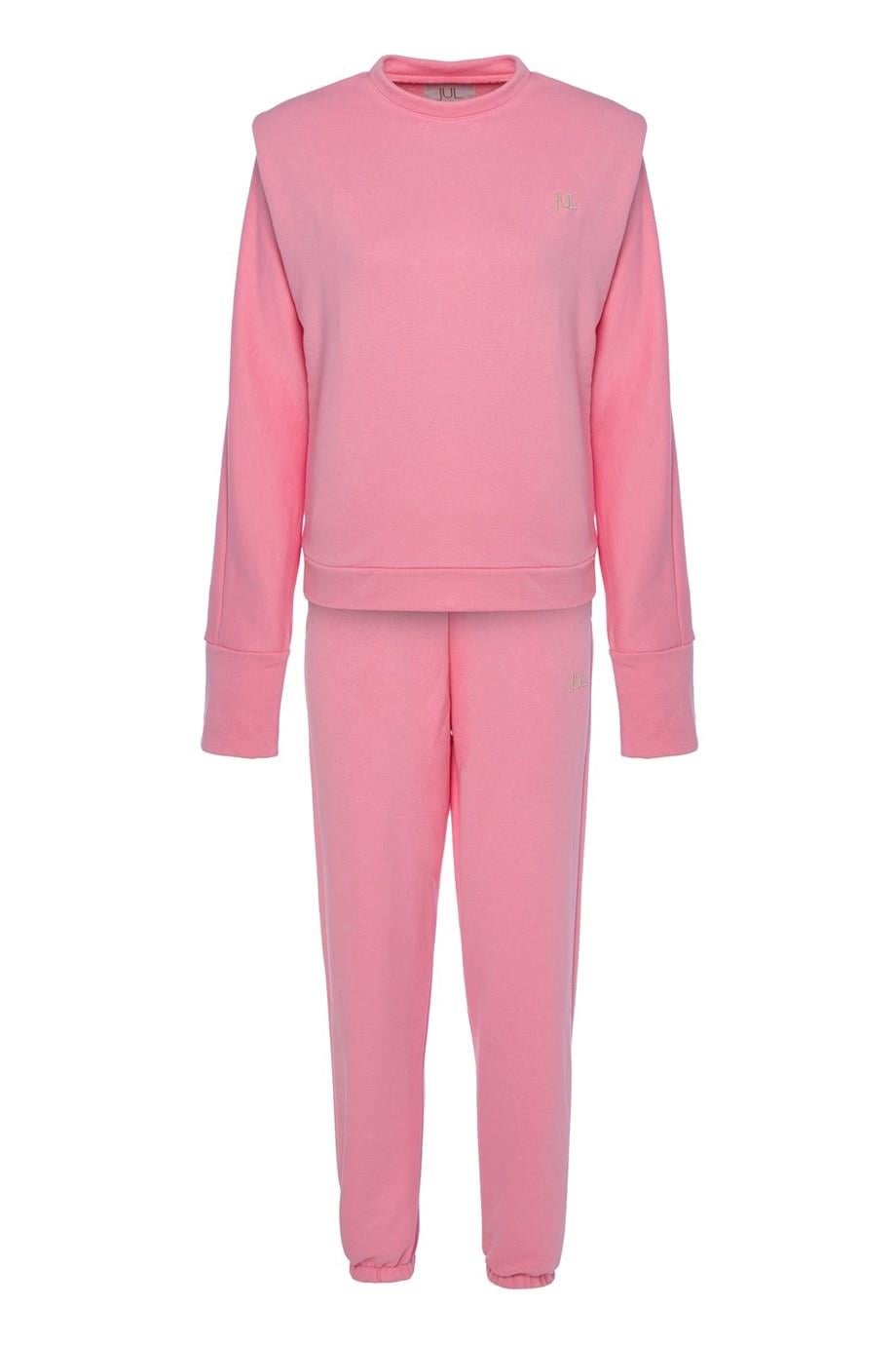 Sweatpants Şardonsuz Pembe
