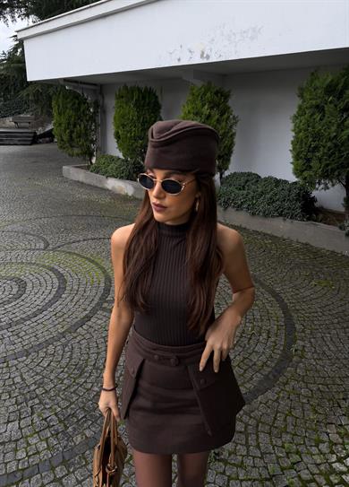 Aisa şapka Kahverengi