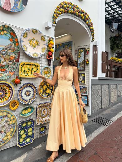 Calendula Elbise Sarı