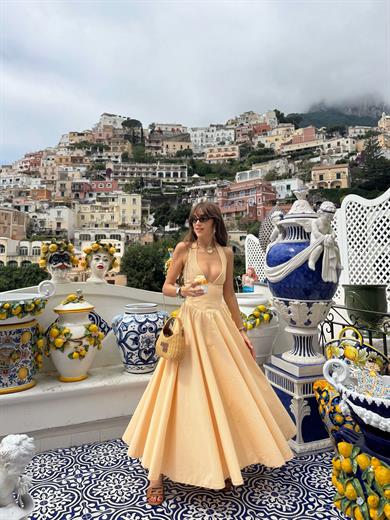 Calendula Elbise Sarı