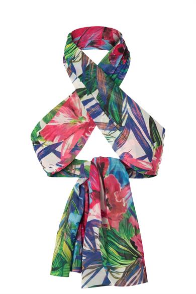 FLORA DRESS BÜSTİYER ETEK TAKIM ÇİÇEKLİ