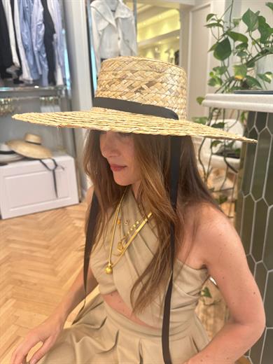 HASIR BAĞLAMALI DÜZ  ŞAPKA