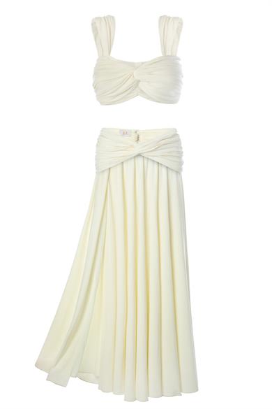 Hemera Crop Top Sarı