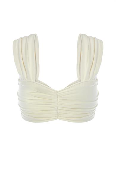Hemera Crop Top Sarı