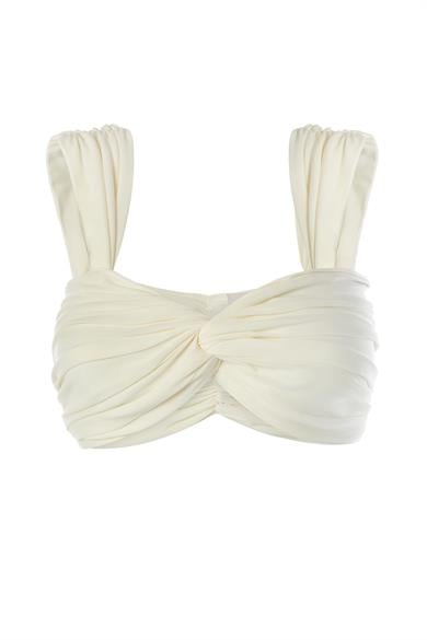 Hemera Crop Top Sarı