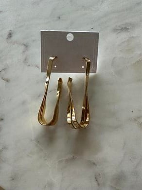 İkili Asimetrik Halka Küpe