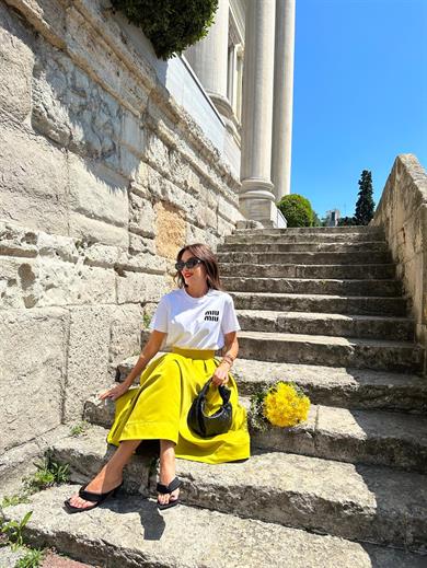 Kloş Etek Açık Yeşil