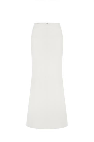 Lucina Uzun Etek Beyaz