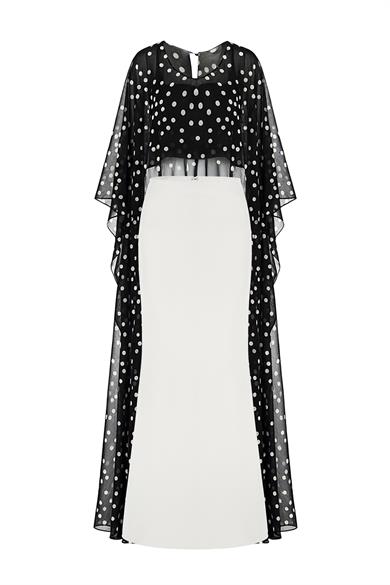 Lucina Uzun Etek Beyaz