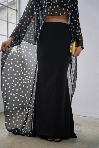 Lucina Uzun Etek Siyah
