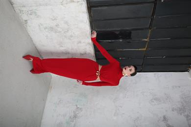 Melinda Night Dress Kırmızı