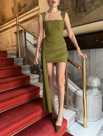 Molae Mini Etek Yeşil