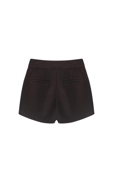 Moneta Şort Etek Acı Kahve