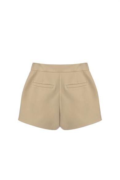 Moneta Şort Etek Bej