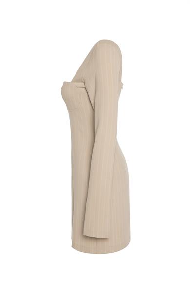 Moonstone Mini Elbise Taş