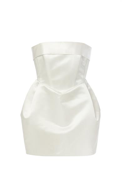 ORCHİD ELBİSE BEYAZ Beyaz