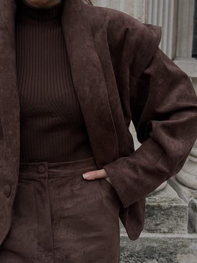 Philia Ceket Kahverengi