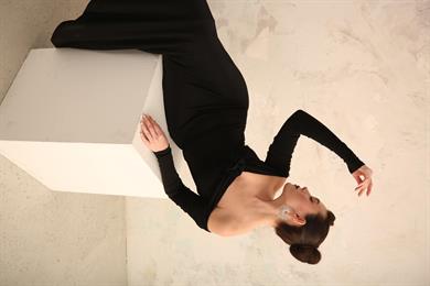 Rosalin Night Dress Siyah