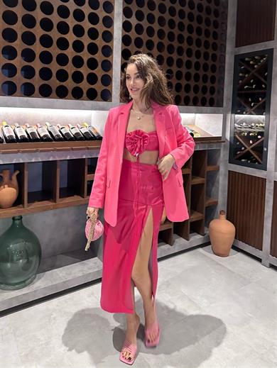 Rose Kalem Etek Pembe