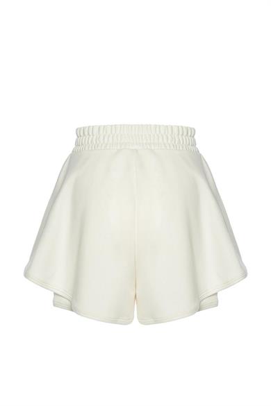 Şort Etek Beyaz