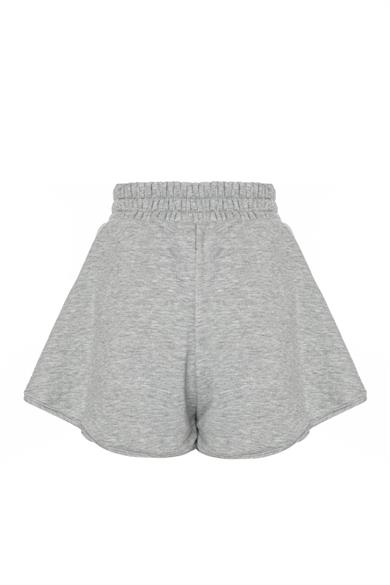 Şort Etek Gri