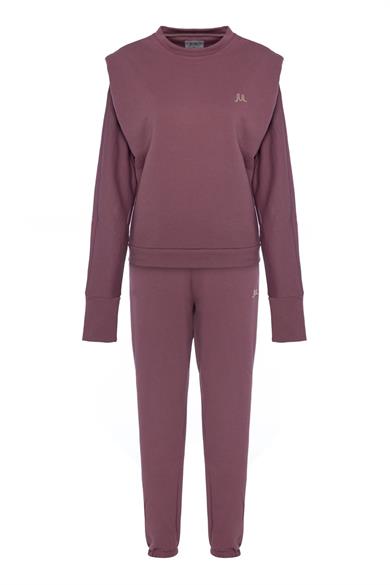 Sweatpants Şardonsuz Gül Kurusu