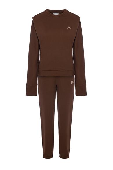 Sweatpants Şardonsuz Kahverengi