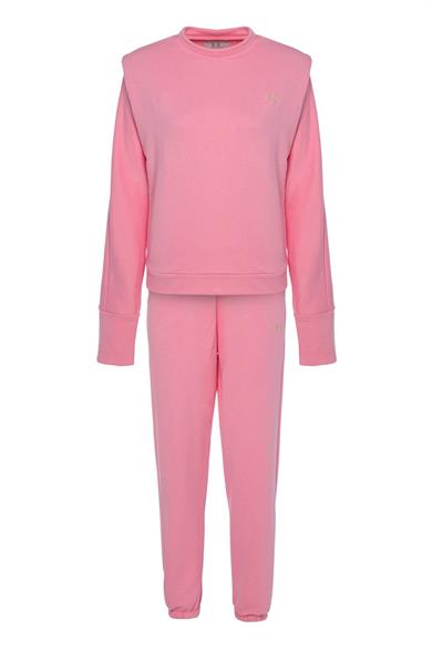 Sweatpants Şardonsuz Pembe