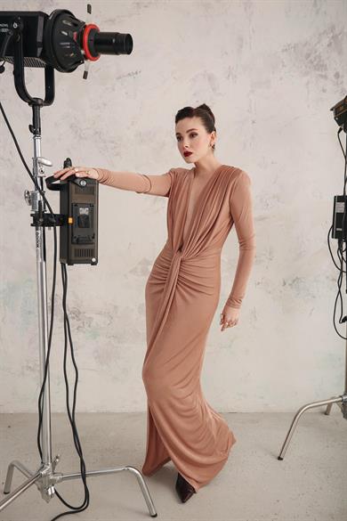 Talya Night Dress Krem