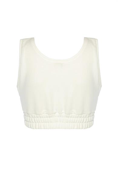 Top Crop Beyaz