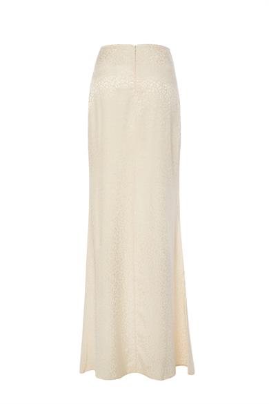 Uzun Etek ECRU LEOPAR