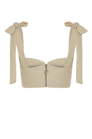 VERONA TOP CROP Bej