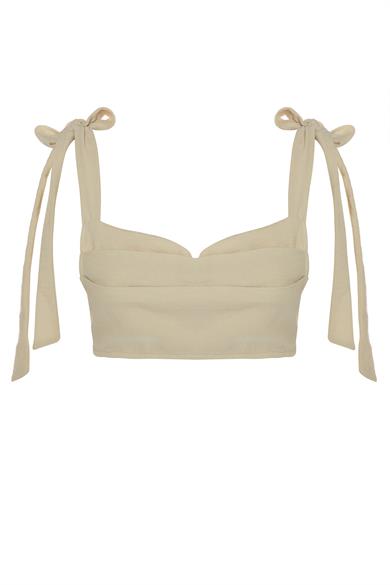VERONA TOP CROP Bej