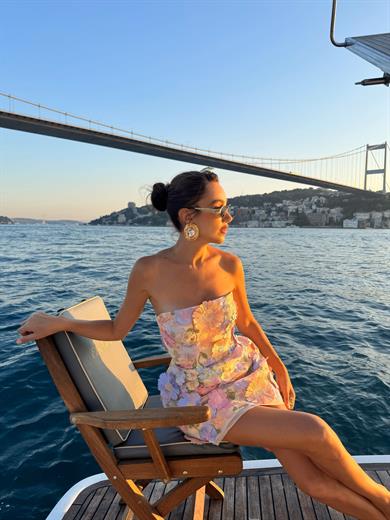 Yasmin Elbise ÇİÇEKLİ