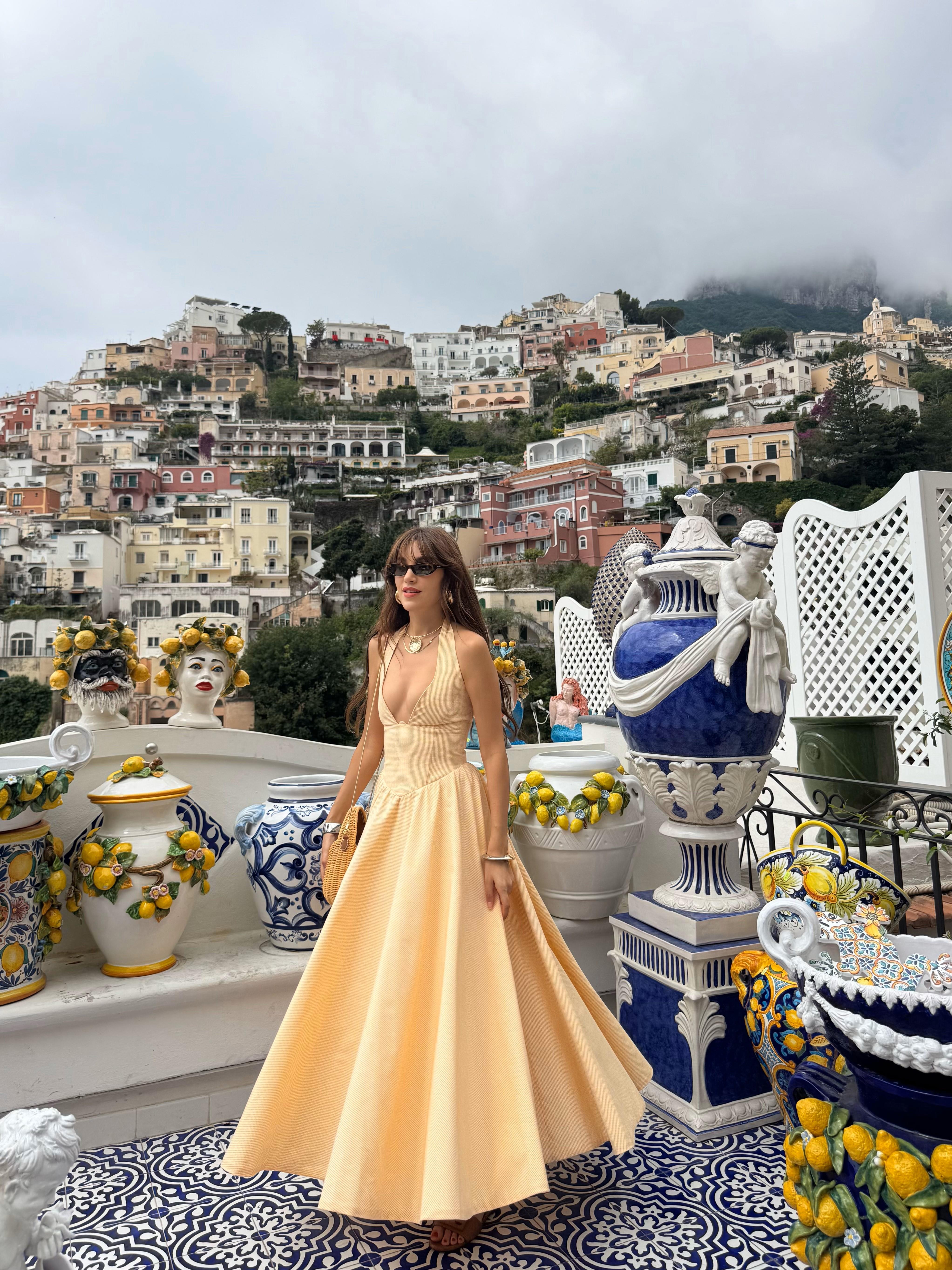 Calendula Elbise Sarı