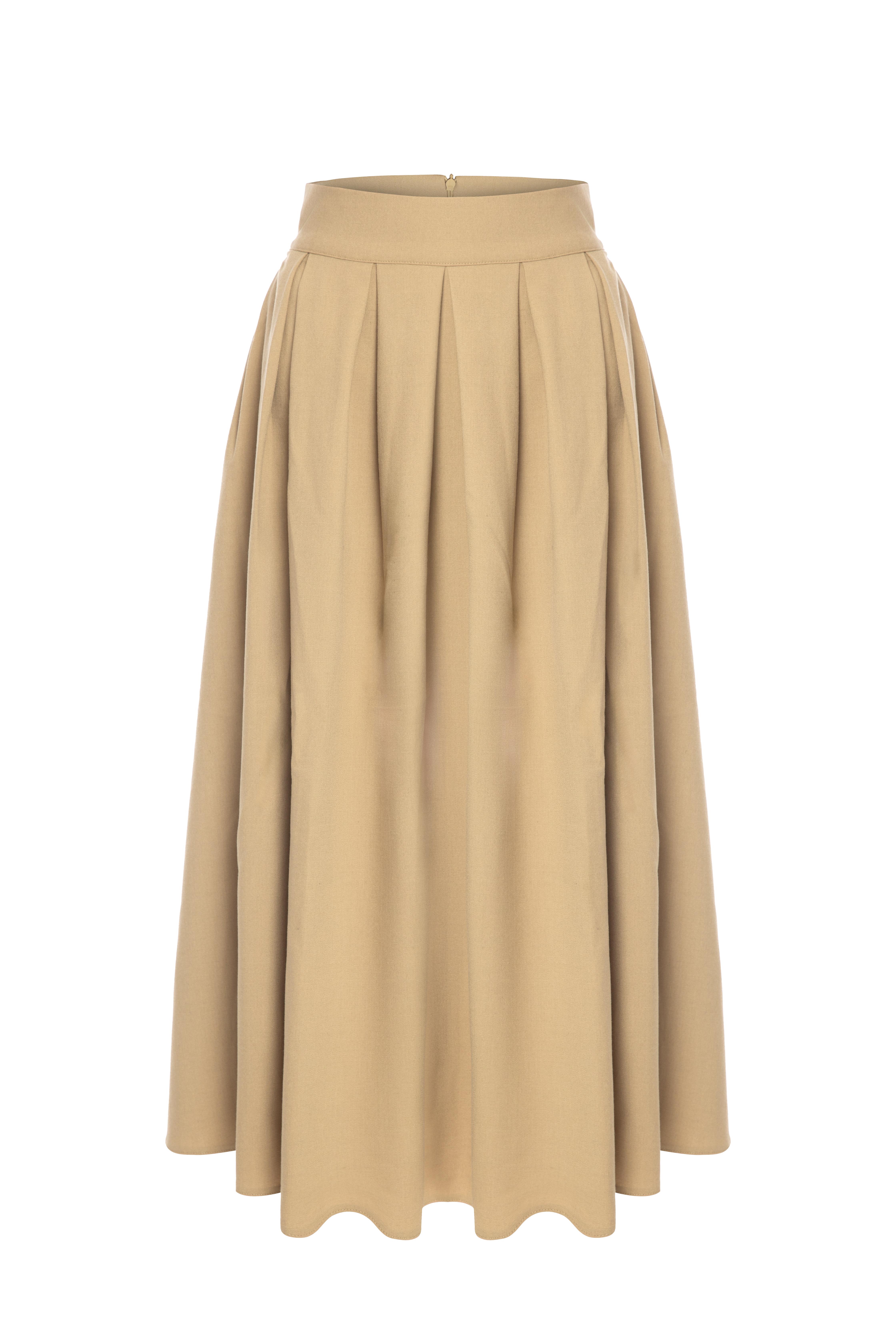 Jules Kloş Etek Camel