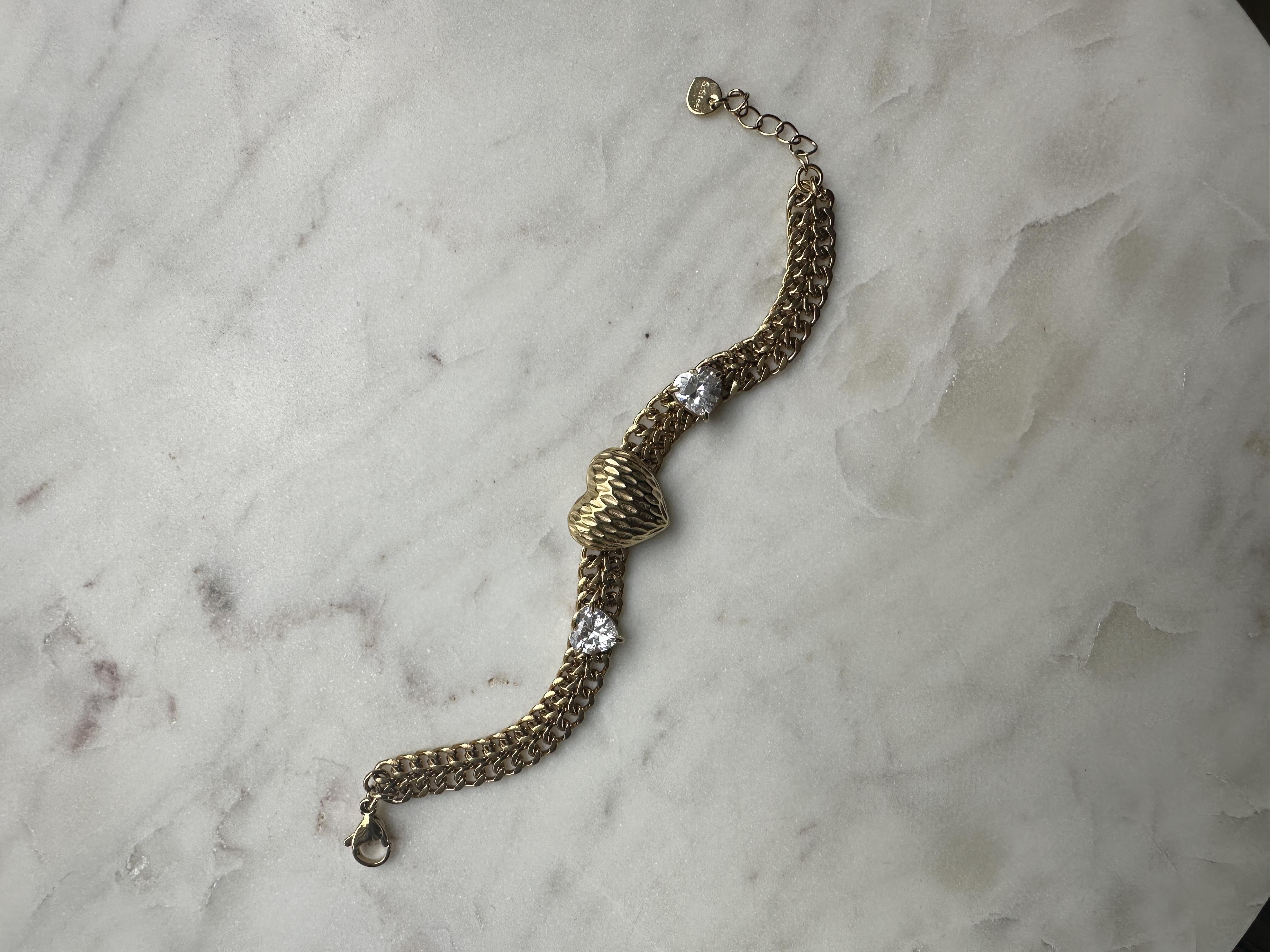 Kalpli Taşlı Bileklik