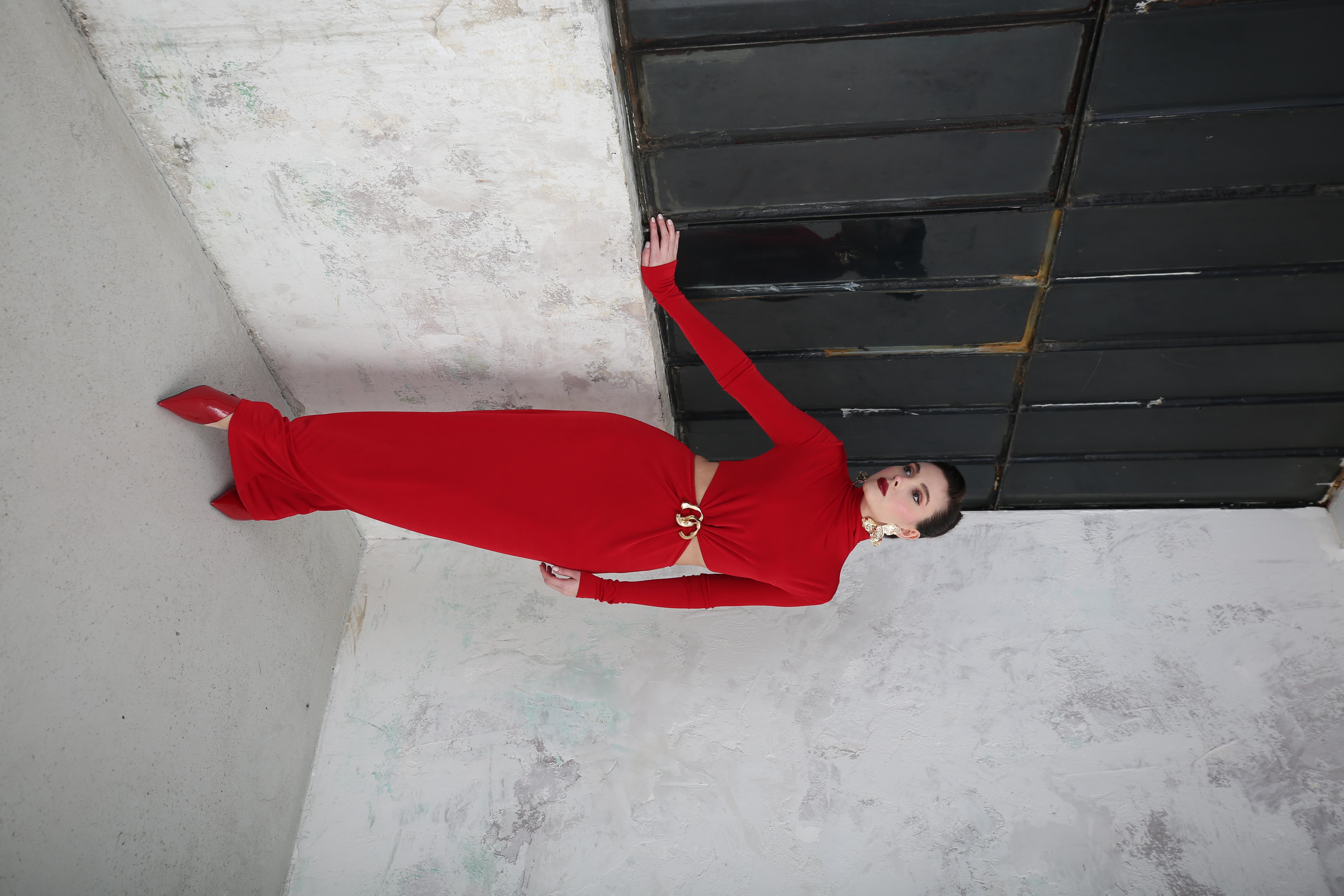 Melinda Night Dress Kırmızı
